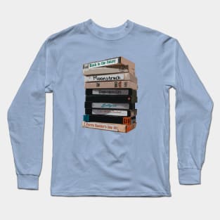 collection vhs stacks Long Sleeve T-Shirt